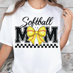 Softball Mom Sweatshirt – Game Day Vibes For Sporty Moms, Softball Mama Tee, Softball Mother's day Gift 682155