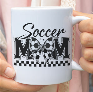 Retro Coquette Soccer Mom Mug – Sporty Mother’s Day Gift for Mom, Fun Retro Coffee Mug for Sporty Moms 682149