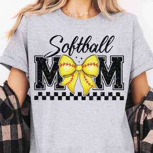 Softball Mom Sweatshirt – Game Day Vibes For Sporty Moms, Softball Mama Tee, Softball Mother's day Gift 682155