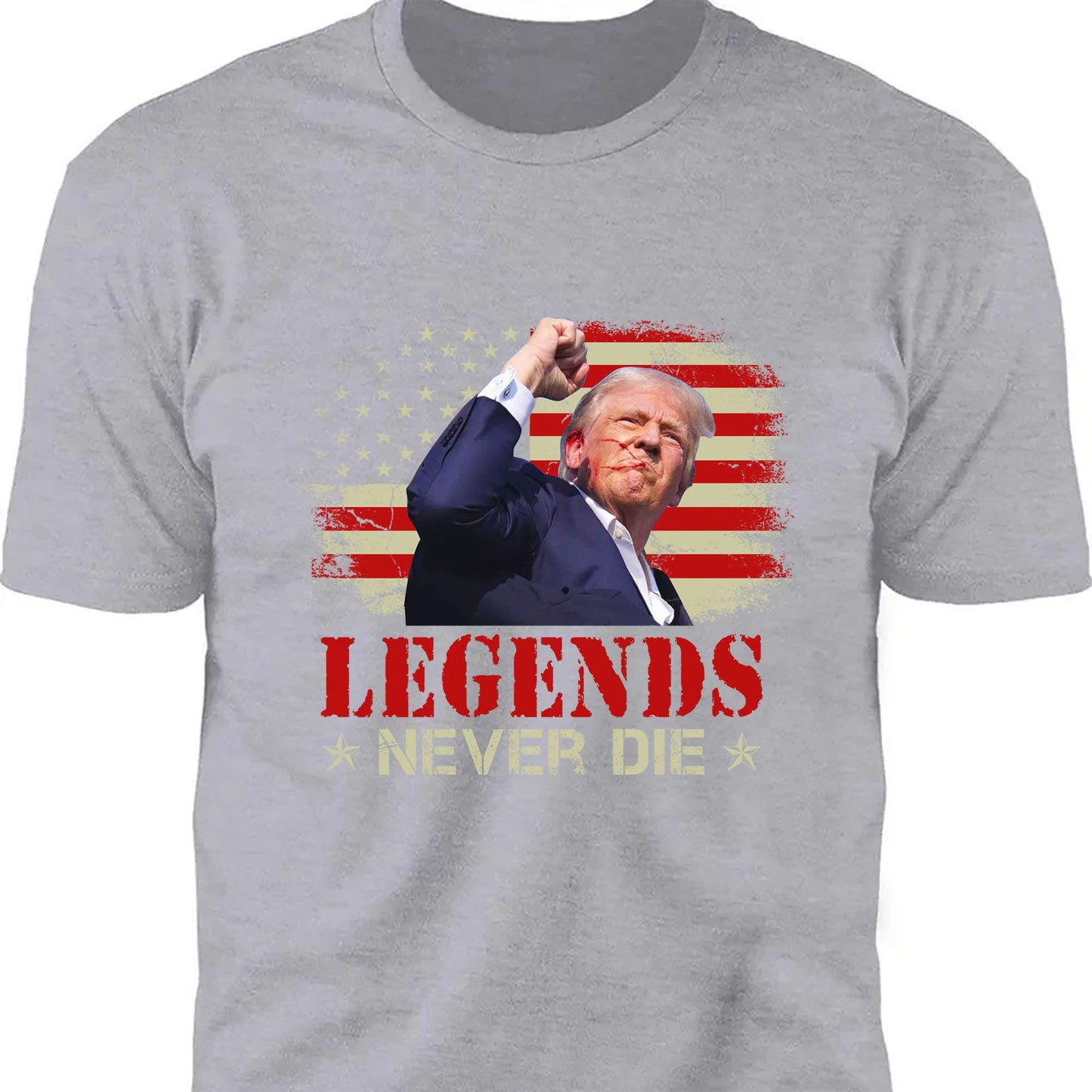 Legends Never Die | Trump Fight 2024 Shirt Pennsylvania Rally | Trump Supporters Shirt Dark T1156 - GOP