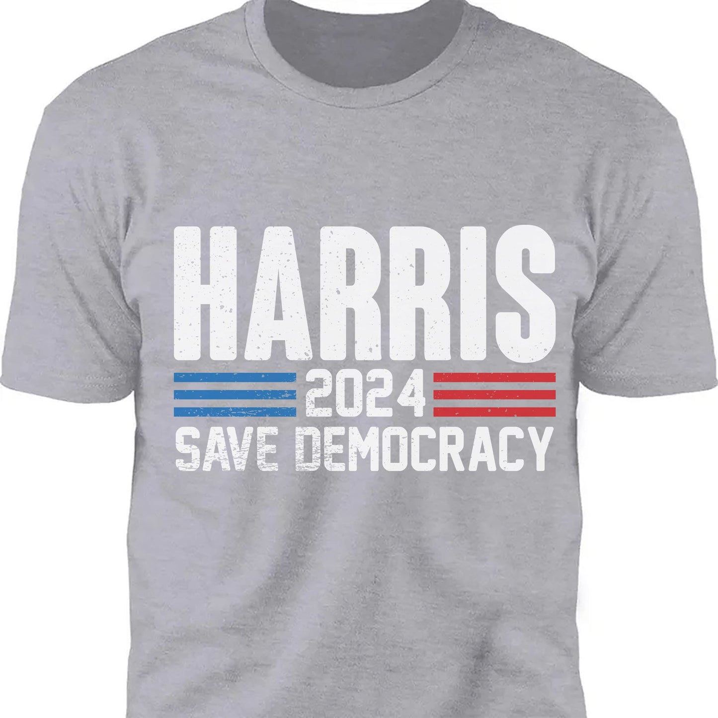 Harris Save Democracy Shirt | Kamala Harris 2024 Shirt | Democrat Shirt Dark T1261 - KH2