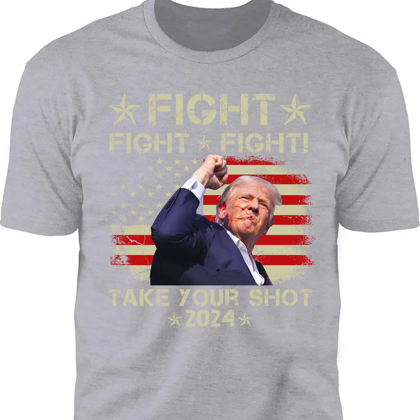 Take Your Shot | Trump Fight 2024 Shirt Pennsylvania Rally | Trump Supporters Shirt Dark T1159 - GOP
