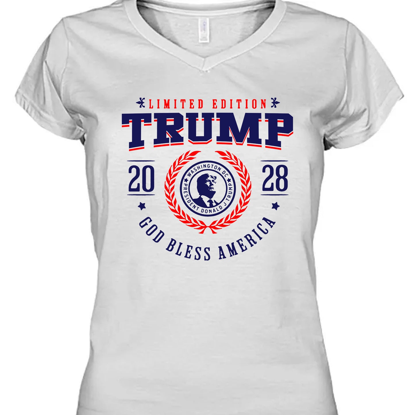 Trump 2028 Limited Edition Shirt | God Bless America T-Shirt | Patriotic Shirt | Independence Day Tee 682284