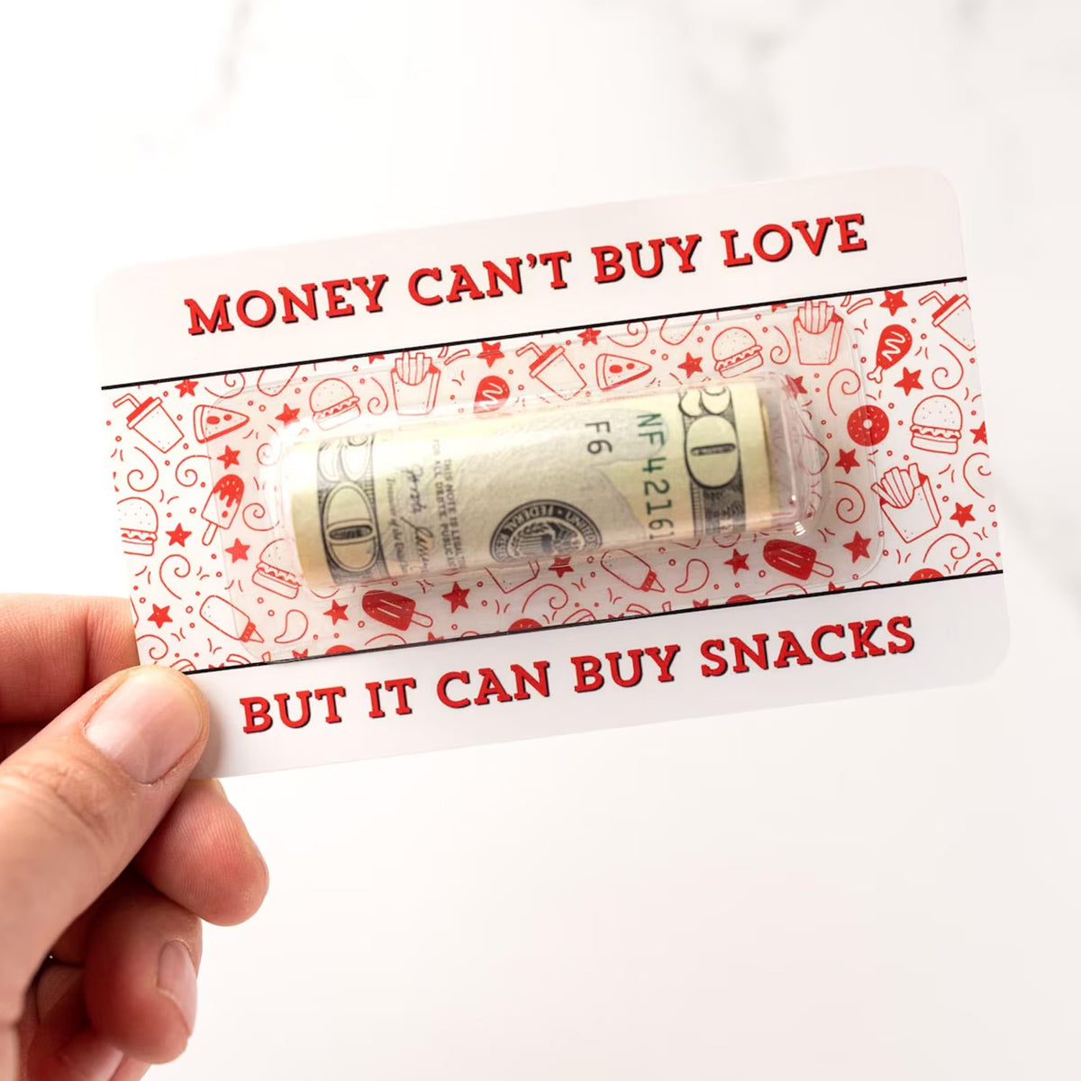 Novelty Funny Money Holder, Humorous Cash Gift Card for Friends, Birthday, Holidays 686948 WFD