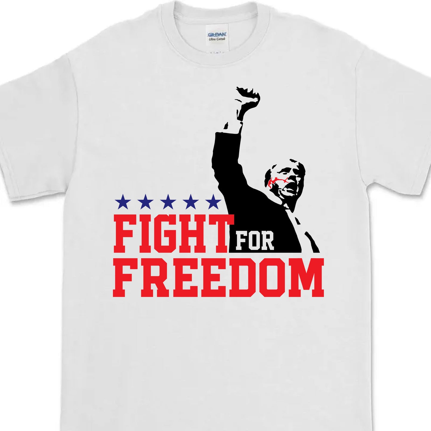 Fight For Freedom | Trump Fight 2024 Shirt Pennsylvania Rally | Shirt Bright C1114 - GOP