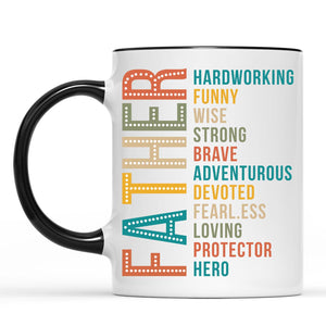 Best Dad Ever Mug | Father’s Day Coffee Cup for Men, Coffee Cup for Proud Dad, Funny Gift for Husband 682243