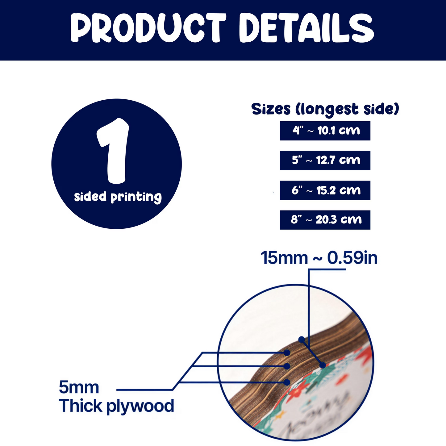 USA 250 Years Anniversary Wooden Block | Patriotic USA Flag Shelf Decoration | Declaration Of Independence Gift 684688