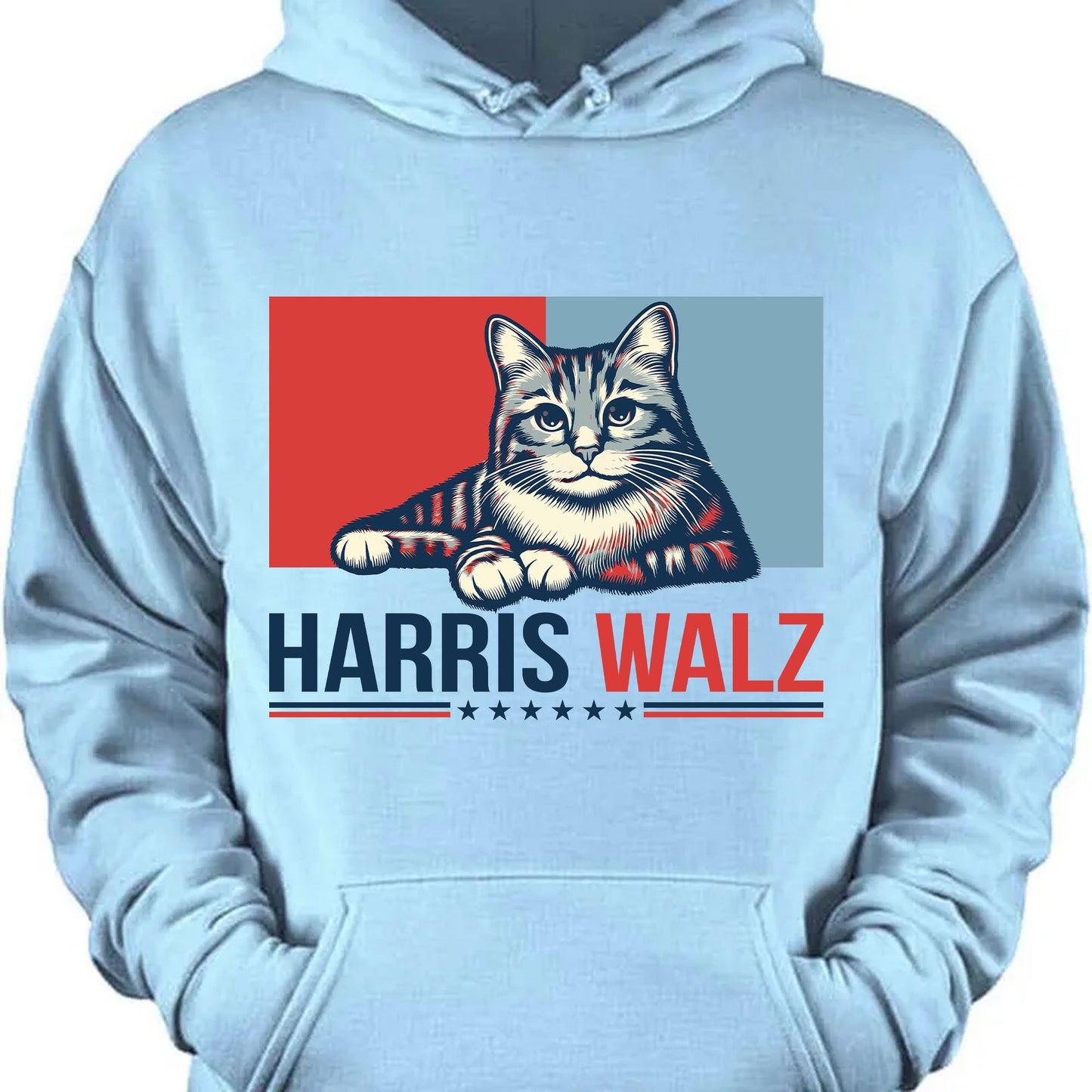 Harris Walz 2024 Cat Obviously Shirt | Kamala Harris 2024 Shirt | Democrat Shirt Bright C1420 - KH2