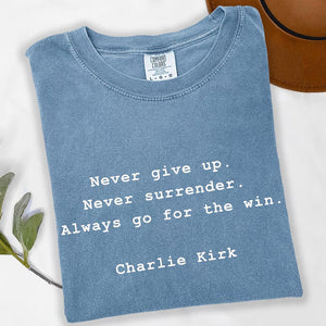 Charlie Kirk Memorial Shirt | Pray for Charlie Kirk Tee | Human Rights Shirt | Honoring a True Patriot | Conservative Free Speech Shirt 682833