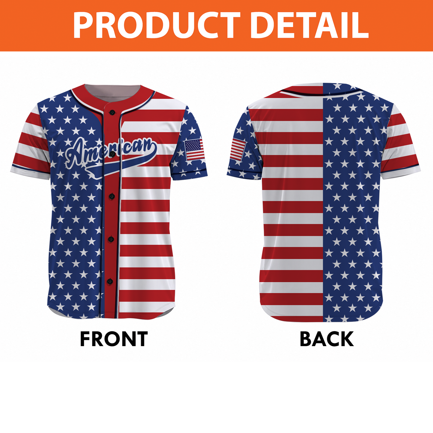 Personalized USA 250th Anniversary Baseball Jersey, Patriotic American Flag Tee, 4th Of July Gift 685307