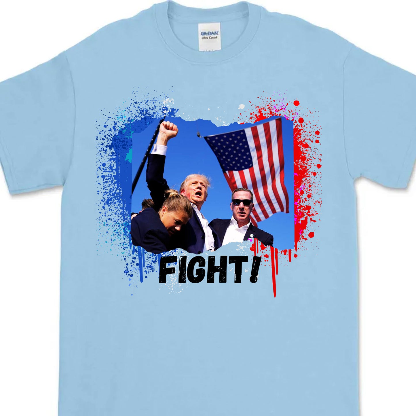 Trump Fight 2024 Shirt Pennsylvania Rally, Shirt Bright C1111 - GOP