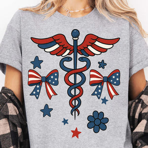Nurse 4th Of July Shirt | American Nurse T-Shirt | Nurse Life Shirt | Independence Day Tee 682308