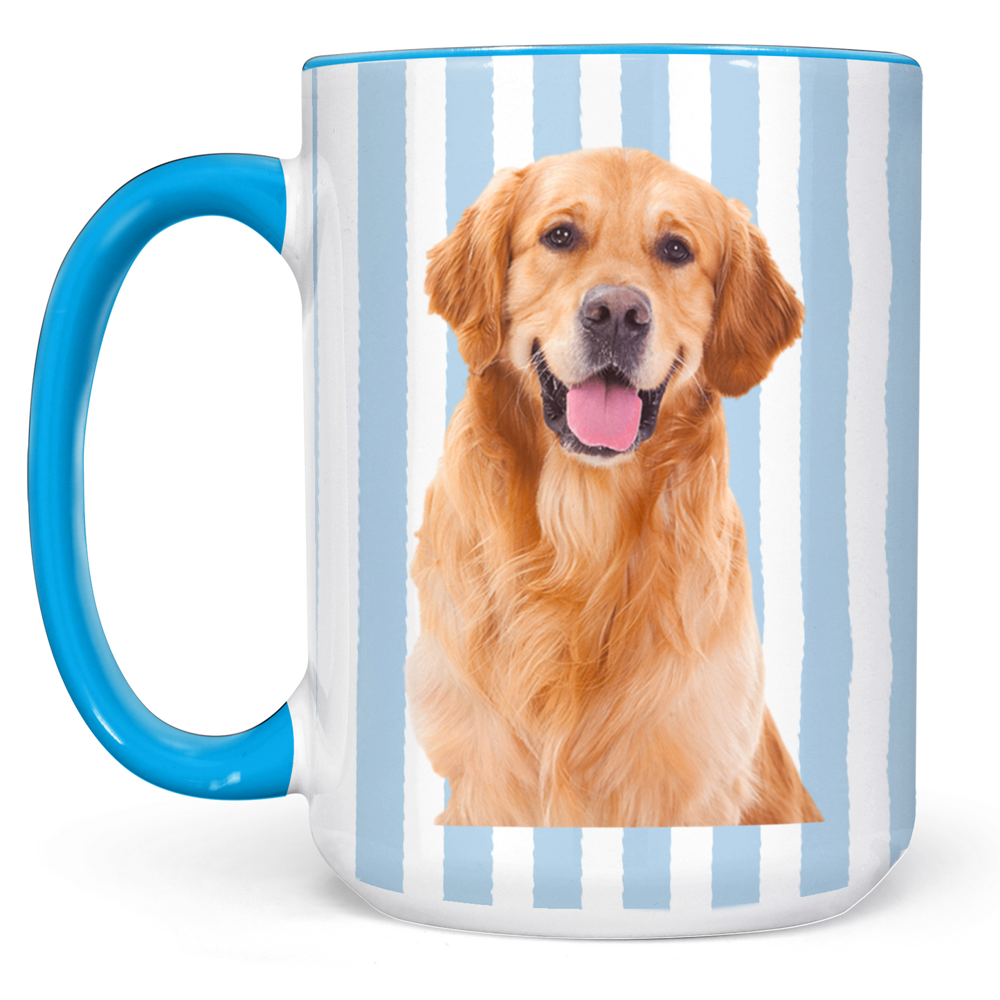 Custom Dog And Cat Photo Mug, Personalized White Mug Accent Mug For Pet Lover 684684