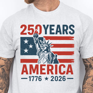 250 Years USA 1776-2026 Shirt | Happy 250th Birthday USA Shirt | America 250th Anniversary Tee | Independence Day T-Shirt 682492