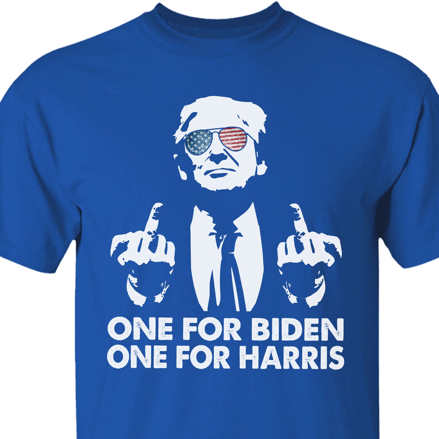 One for Biden One for Harris | Anti Biden Shirt | Republican Shirt | Trump Supporters Shirt Dark C820 - GOP
