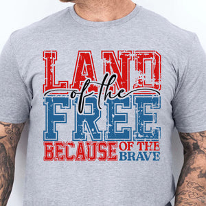 Land Of The Free Because Of The Brave Shirt | Politics Shirt | Independence Day Shirt 682294