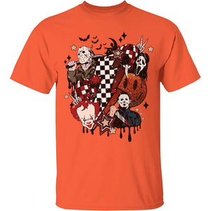 Horror Retro Halloween Shirt, Spooky Vibes, Scary Movie, Trendy Halloween Shirt 776V4