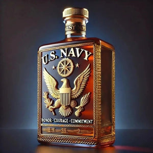 250th Anniversary Veteran U.S. Military Tribute Whisky Decanter, Anniversaries Parties and Collectors Gift 684046