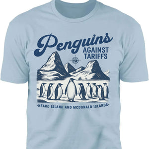 Penguins Against Tariffs Shirt – Funny 8647 Anti Trump Shirt, Resist Penguins Tariff Protest Bright T-Shirt, Anti MAGA Political Tee 682193