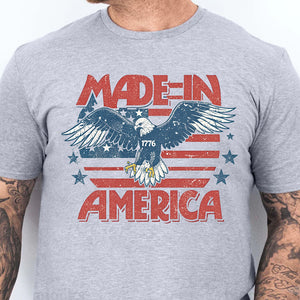 Made In 1776 America Shirt | 4th Of July Sublimation T-Shirt | Patriotic Shirt | Independence Day Tee 682309