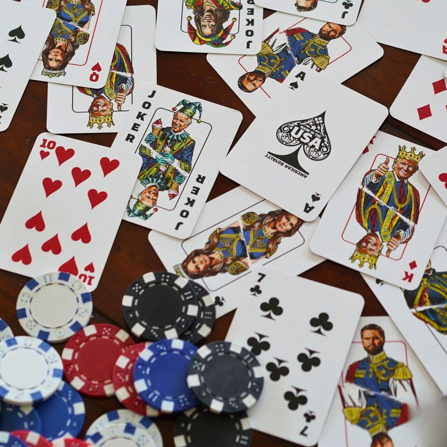 American Royalty Made in USA Trump Playing Cards | Funny Trump Playing Card | Trump Supporters Gift 684161