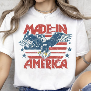 Made In 1776 America Shirt | 4th Of July Sublimation T-Shirt | Patriotic Shirt | Independence Day Tee 682309