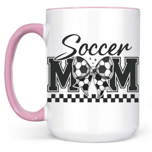 Retro Coquette Soccer Mom Mug – Sporty Mother’s Day Gift for Mom, Fun Retro Coffee Mug for Sporty Moms 682149