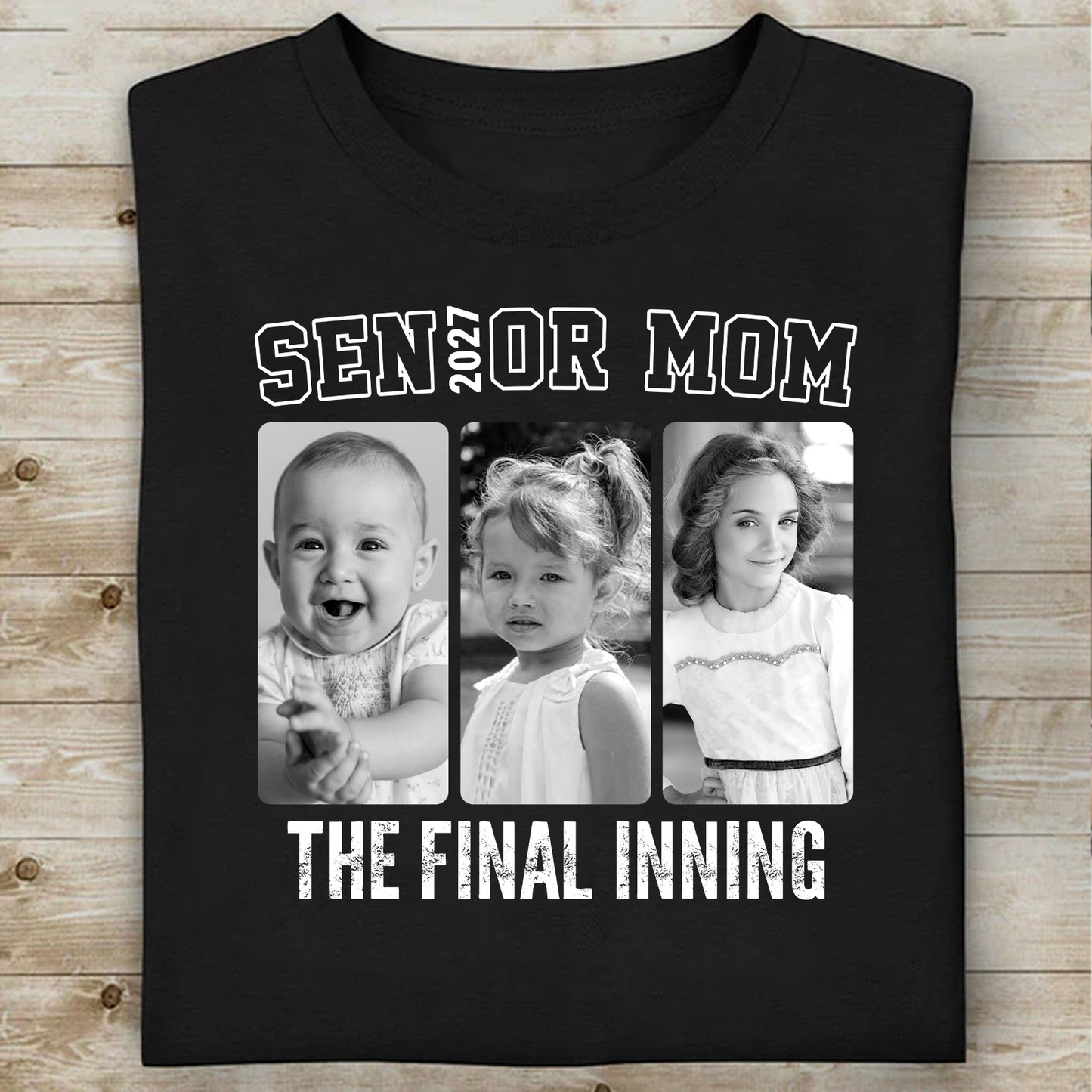 Custom Photo Senior Dad & Mom 2027 Shirt, Personalized Graduation Tee, Proud Senior Parents Gift 685800