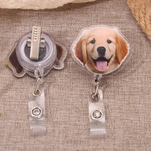 Custom Badge Reel Funny | Dog Badge Reel | Cat Badge Reel | Nurse Badge Reel | Retractable Badge Holder 683785