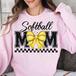 Softball Mom Sweatshirt – Game Day Vibes For Sporty Moms, Softball Mama Tee, Softball Mother's day Gift 682155