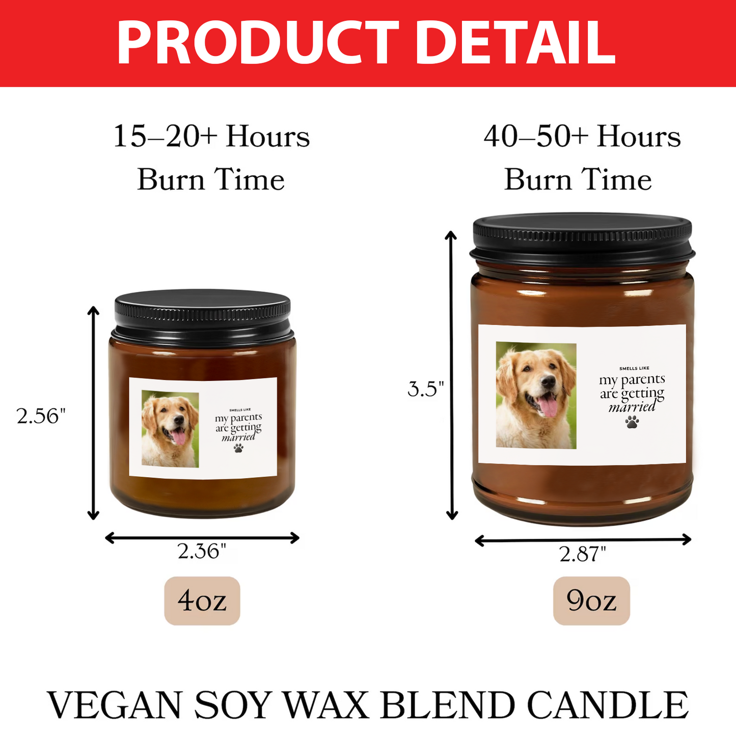 Custom Photo My Parents Are Getting Married Candle, Personalized Engagement Scented Candle, Gifts For Couple 685601