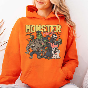 Retro Monster Mash Halloween Shirt