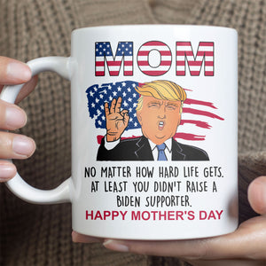 Funny Mother's Day Greeting Mug, Personalized Custom Name White Mug Accent Mug, Gift for Mom, Gift for Wife 681023 - GOP