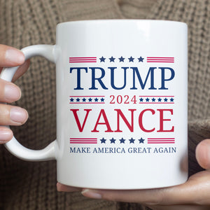 Make America Great Again | Trump 2024 Mug | JD Vance Mug | Election 2024 Mug | Trump Supporters Mug T1197 - GOP