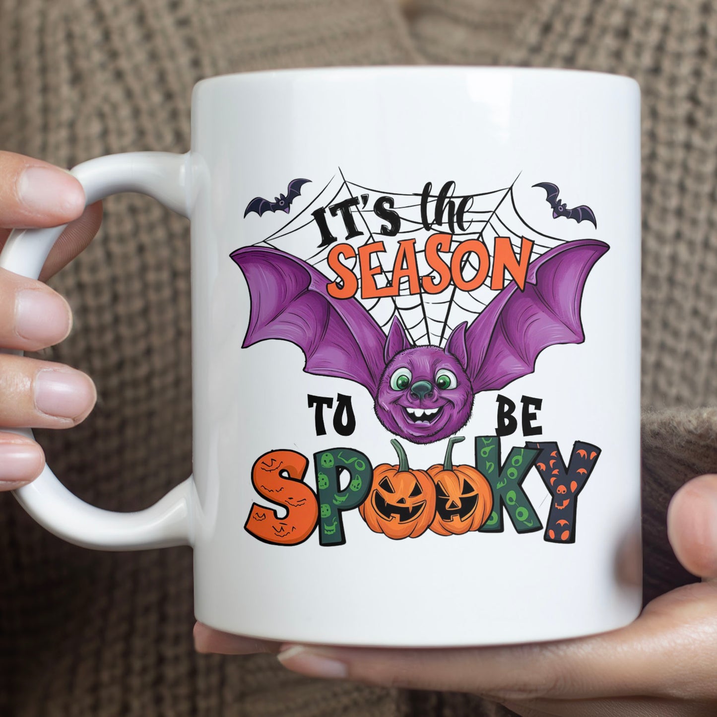 It's The Season To Be Spooky Mug, Fall Halloween Season Mug, Halloween Mug T1314