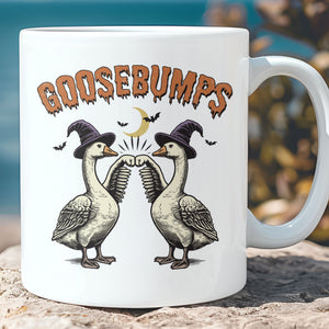 Goosebumps Mug, Funny Halloween Mug, Fall Halloween Season Mug, Halloween Mug T1329
