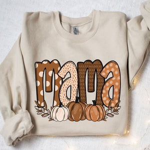 Fall Mama Shirt, Autumn Season Shirt, Gift For Mom, Halloween Shirt, Halloween Sweatshirt T1356