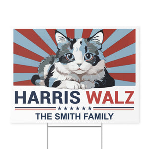 Harris Walz 2024 Obviously Yard Sign | Kamala Harris 2024 Yard Sign | Democrat Yard Sign T1472 - KH2