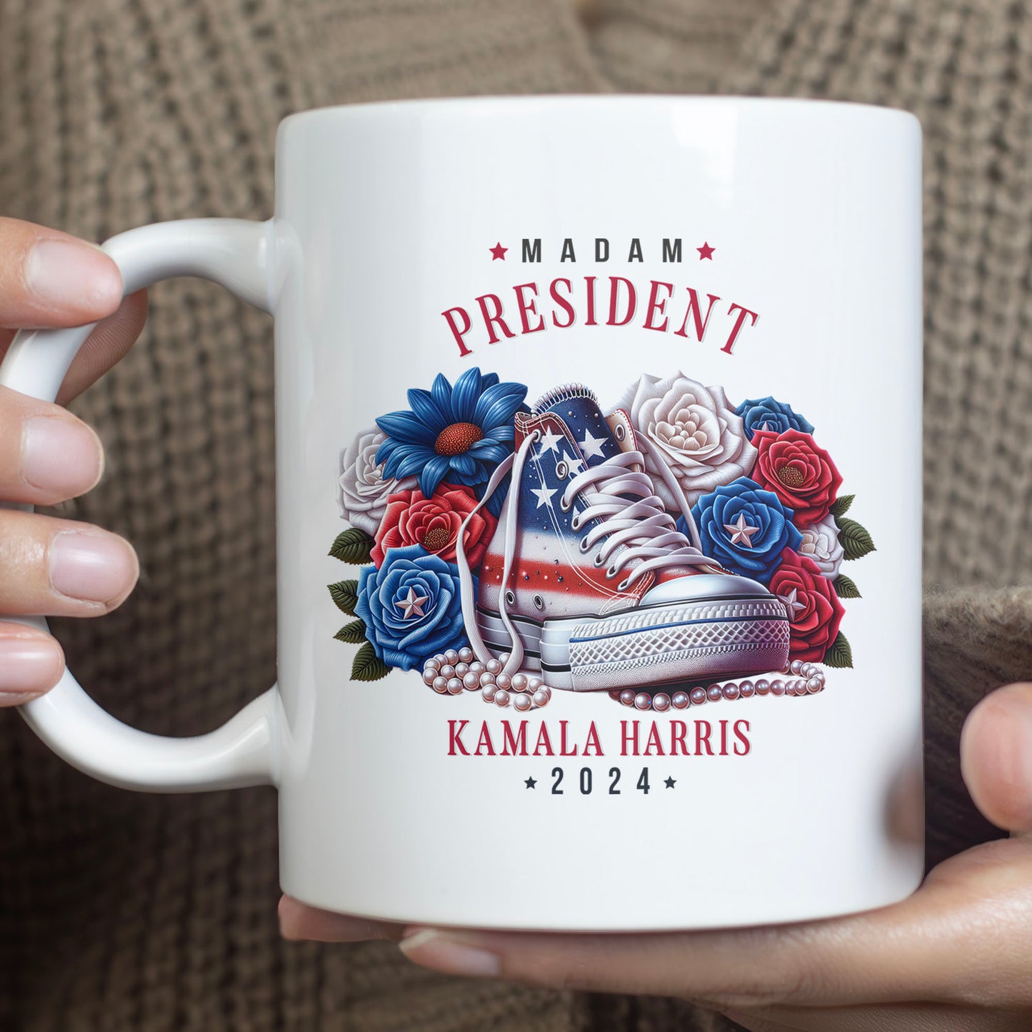 President Kamala Harris Mug | Kamala Harris 2024 Mug | Democrat White Mug K1486 - KH2