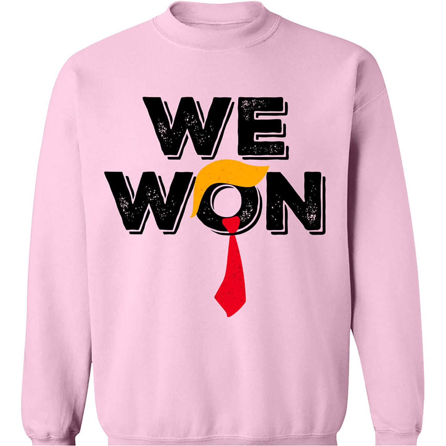 Trump We Won Sweatshirt, Trump 47th President Sweatshirt, Trump Supporters 2024 Ugly Sweatshirt T1679 - GOP