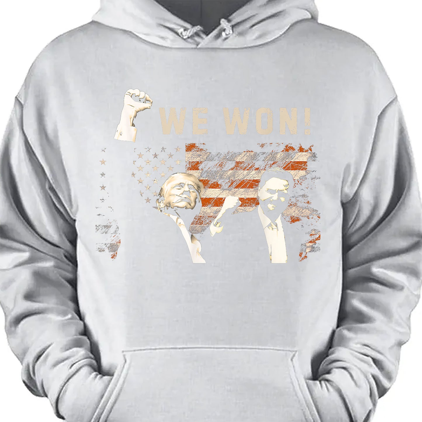 Trump Vance We Won, Trump Winning Election Shirt, Trump 47th President Shirt Dark T1715 - GOP