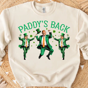 Paddy's Back, Irish Festival, St Patricks Day Shirt, Funny Trump Irish Bright Shirt 681983
