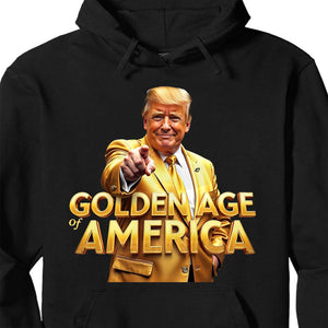 Trump Golden Age of America Shirt, Trump Golden Shirt, Republican Dark Shirt 681988 - GOP