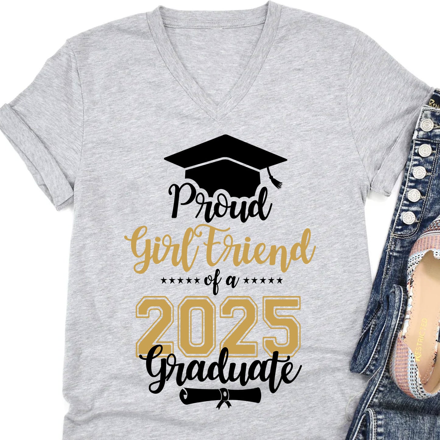 Proud Dad Of A 2025 Graduate, Graduation Bright Shirt Design, Class Of 2025, Graduation 2025, Gift For Dad Brother Grandpa 682031