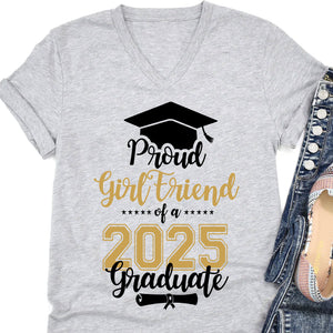 Proud Mom Of A 2025 Graduate, Graduation Bright Shirt Design, Class Of 2025, Graduation 2025, Gift For Mom Sister Grandma 682031