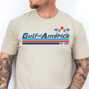 Gulf of America Est 2025, America Patriotic Vintage Sweatshirt, America Gulf Coast Bright Shirt 682038 - GOP