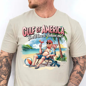 Trump Gulf of America, Humorous Trump Sweatshirt, Funny Trump President Bright Shirt 682086 - GOP