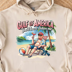 Trump Gulf of America, Humorous Trump Sweatshirt, Funny Trump President Bright Shirt 682086 - GOP