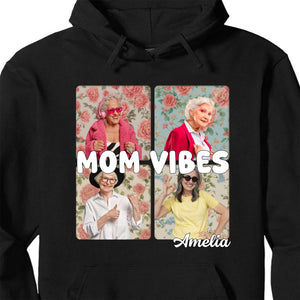 Custom 90s Retro Mom Vibes Shirt, Funny Personalized Custom Tee Shirt, Gift for Mother's Day, Gift for Mom, Gift for Wife 682129