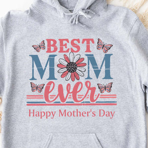 Custom Best Mom Ever Shirt, Personalized Vintage Custom Name Shirt, Mother's Day Shirt Bright, Gift for Mom, Gift for Wife 682132